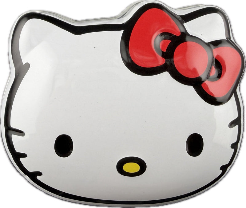 Fender Hello Kitty guitar pick tin top, white Hello Kitty face and red bow Fender Hello Kitty guitar pick tin top, white Hello Kitty face and red bow