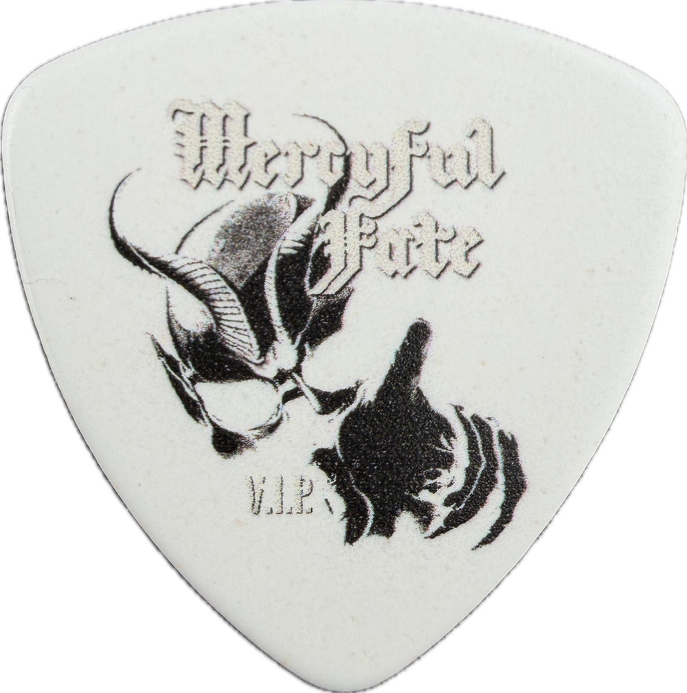 MERCYFUL FATE V.I.P. WHITE GUITAR PICK MERCYFUL FATE V.I.P. WHITE GUITAR PICK