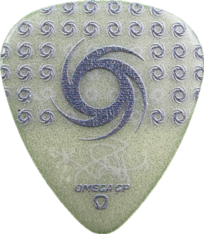 NITA STRAUSS ALICE COOPER 2024 HURRICANE GLOW SIGNATURE TOUR GUITAR PICK FRONT NITA STRAUSS ALICE COOPER 2024 HURRICANE GLOW SIGNATURE TOUR GUITAR PICK FRONT