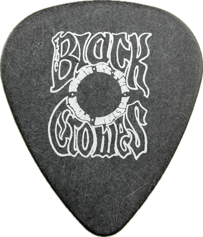 RICH ROBINSON THE BLACK CROWES LOGO GUITAR PICK FRONT RICH ROBINSON THE BLACK CROWES LOGO GUITAR PICK FRONT