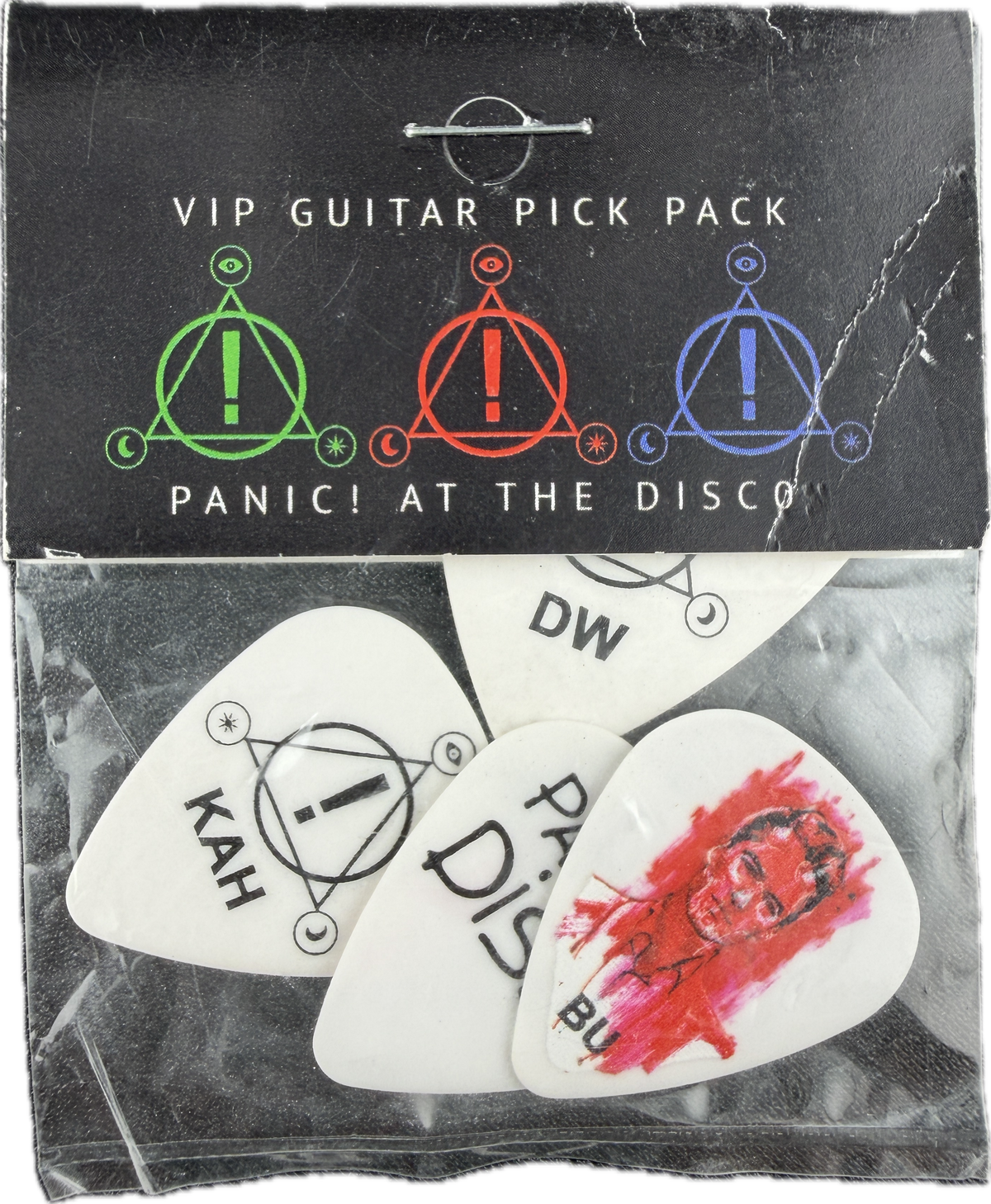 PANIC! AT THE DISCO DEATH OF A BACHELOR VIP GUITAR PICK PACK