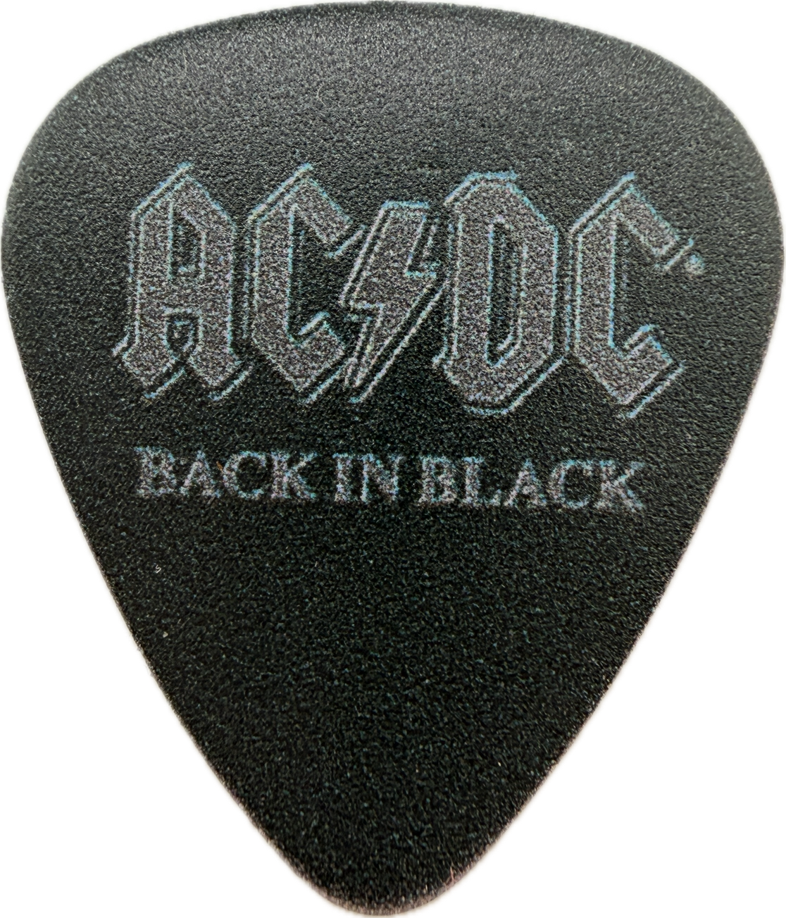 AC/DC BACK IN BLACK GUITAR PICK