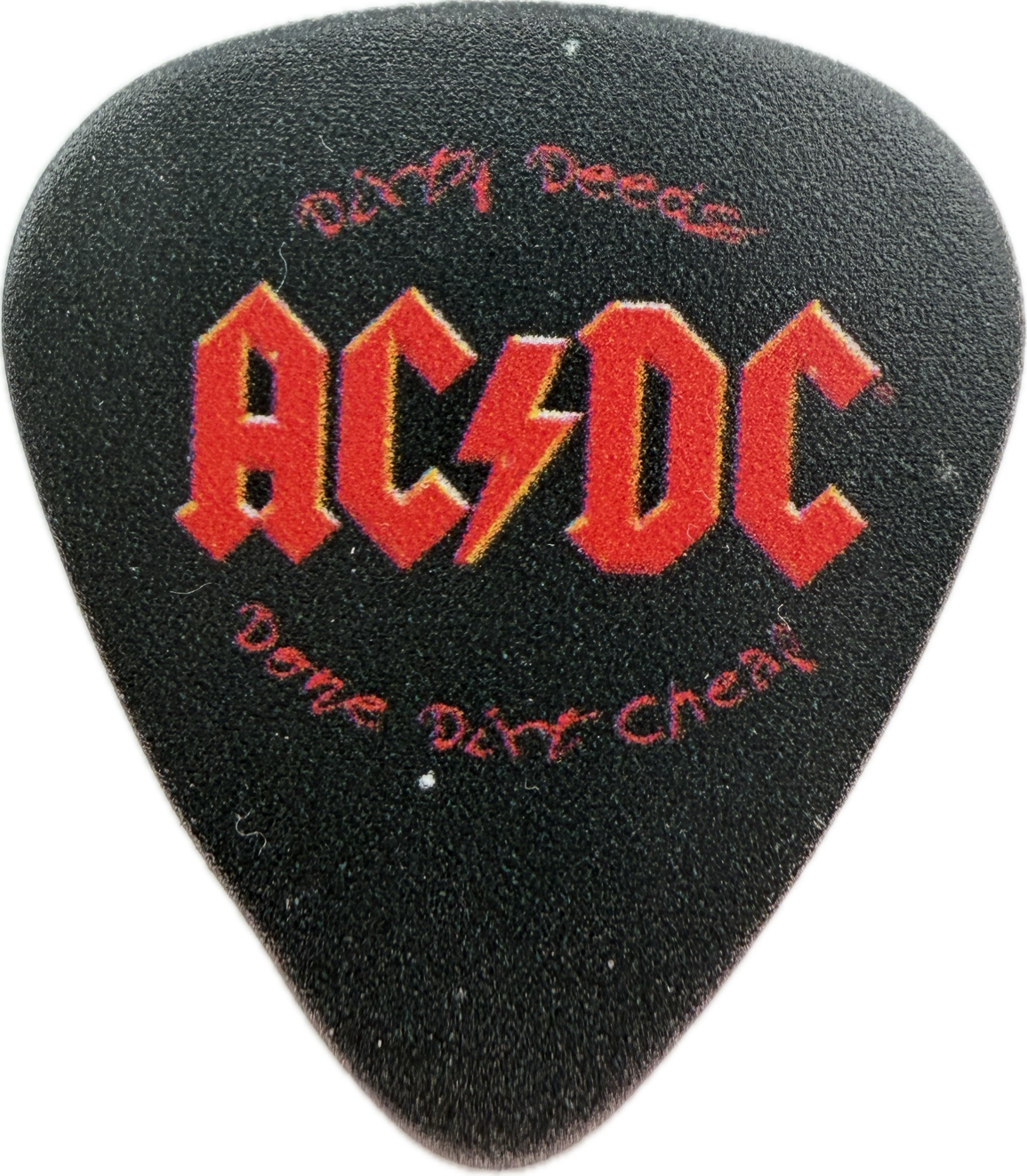 AC/DC DIRTY DEEDS DONE DIRT CHEAP GUITAR PICK