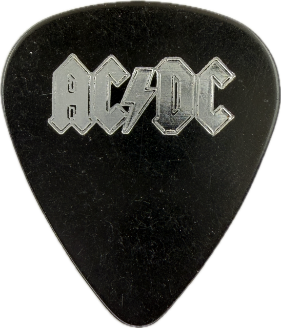 AC/DC 1995 BALLBREAKER TOUR PROMOTIONAL GUITAR PICK