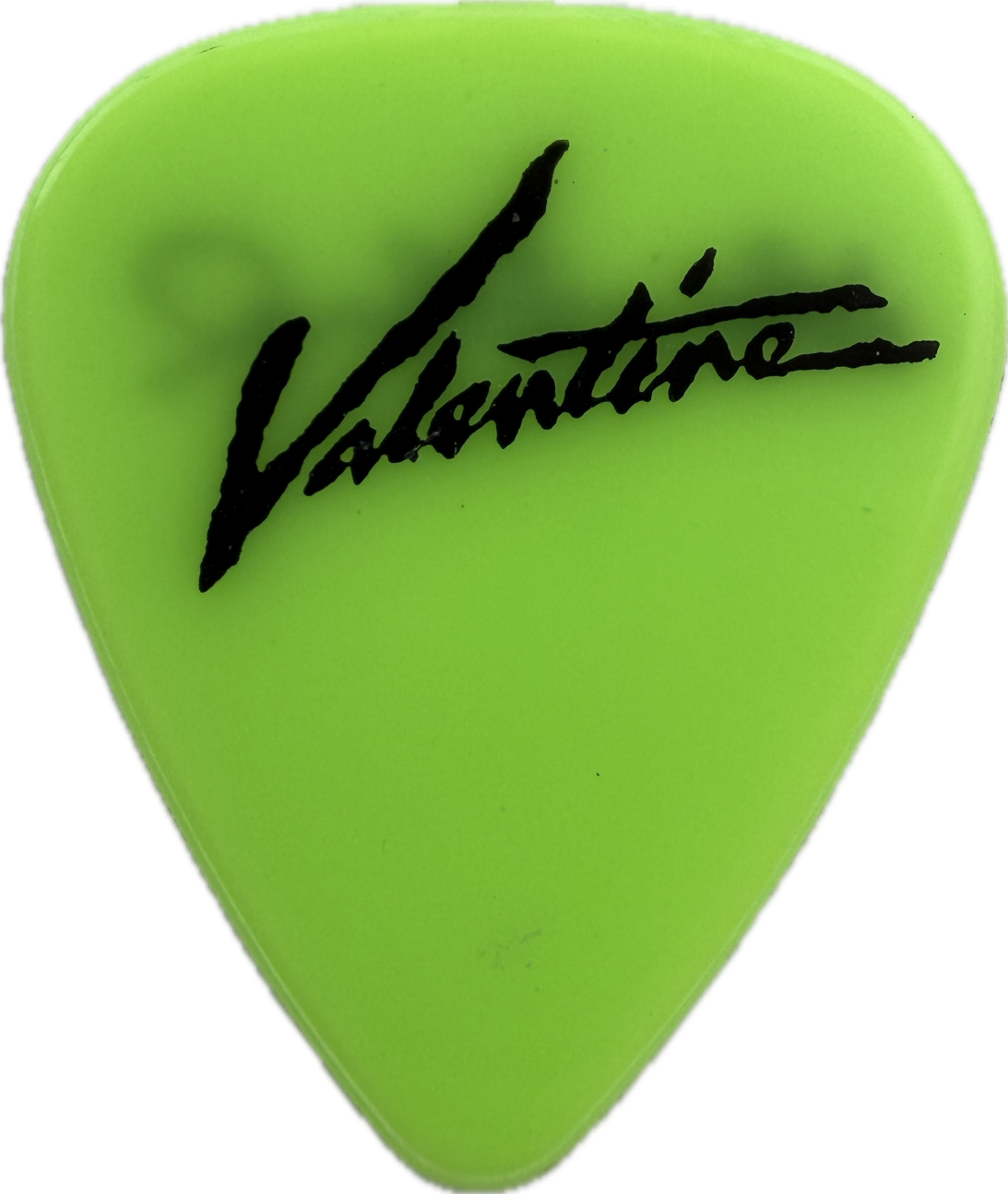 Adam Holland Valentine 1989 Us Tour Guitar Pick front