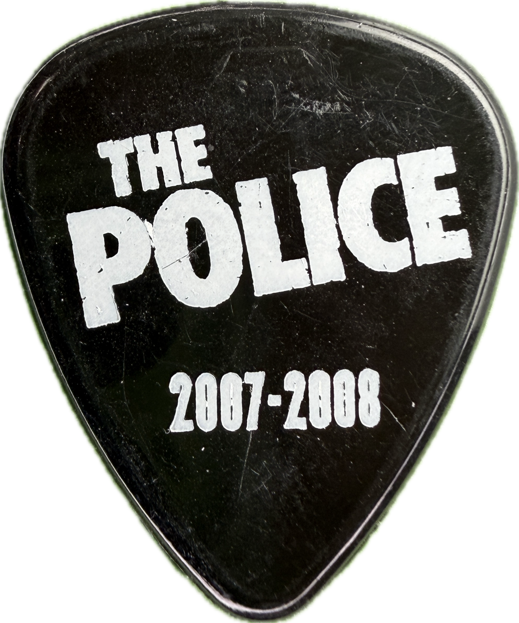 Andy Summers The Police 2007 Reunion Tour Guitar Pick front