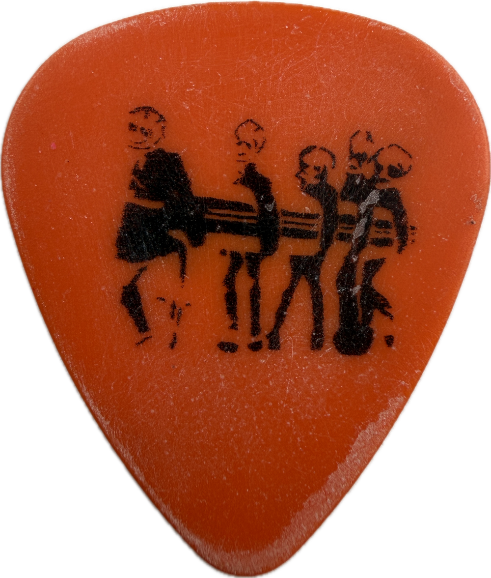 Billie Joe Armstrong Green Day 2012 Uno Dos Tre guitar pick front