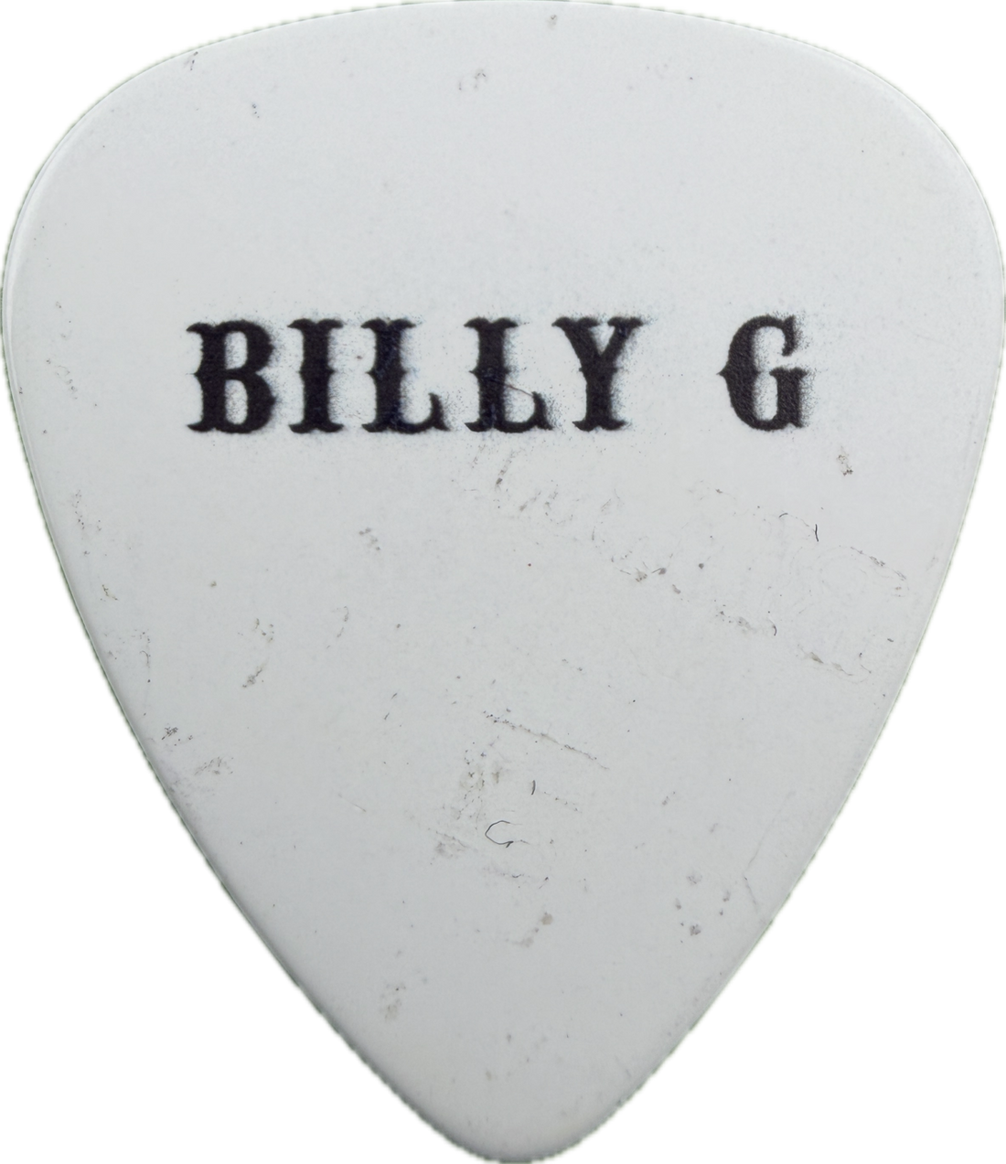 BILLY GIBBONS ZZ TOP 50TH ANNIVERSARY GUITAR PICK FRONT