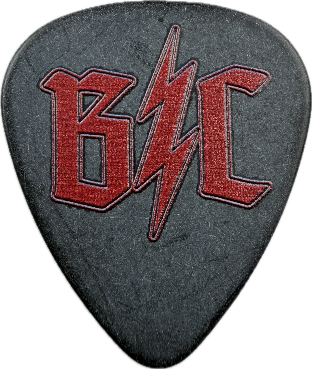 Billy Rowe Buckcherry Brc Logo Signature Guitar Pick front