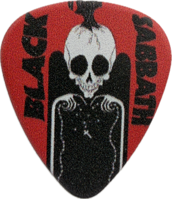 BLACK SABBATH 2017 THE END FINAL TOUR SKELETON GUITAR PICK