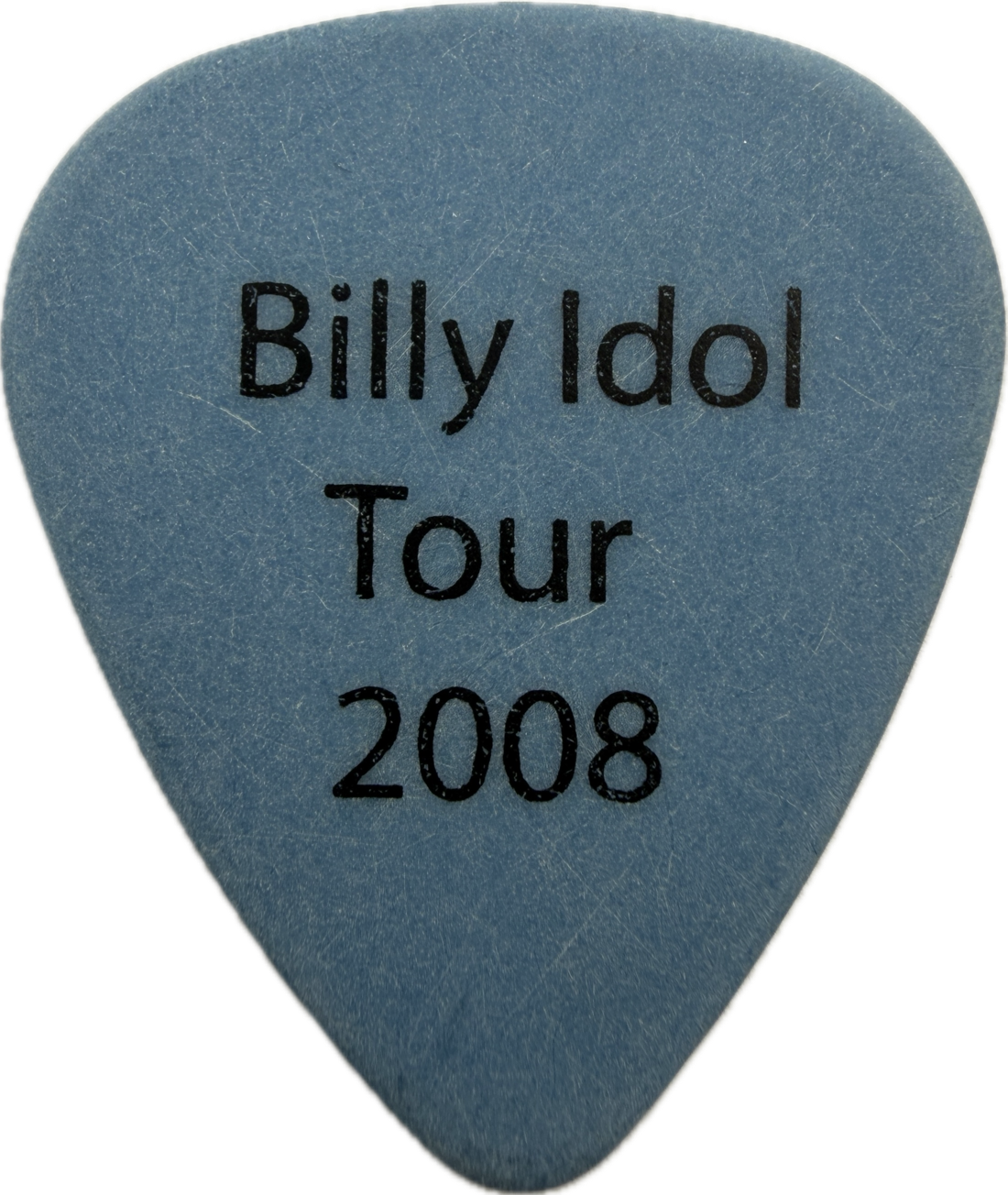 BRIAN TICHY BILLY IDOL 2008 TOUR GUITAR PICK FRONT