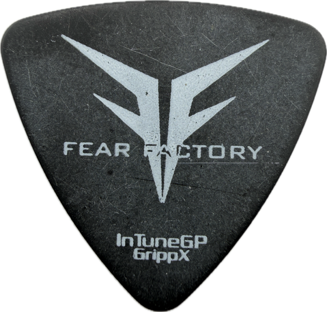 BYRON STROUD FEAR FACTORY 2010 TOUR STROUD SAYS SUCK IT GUITAR PICK