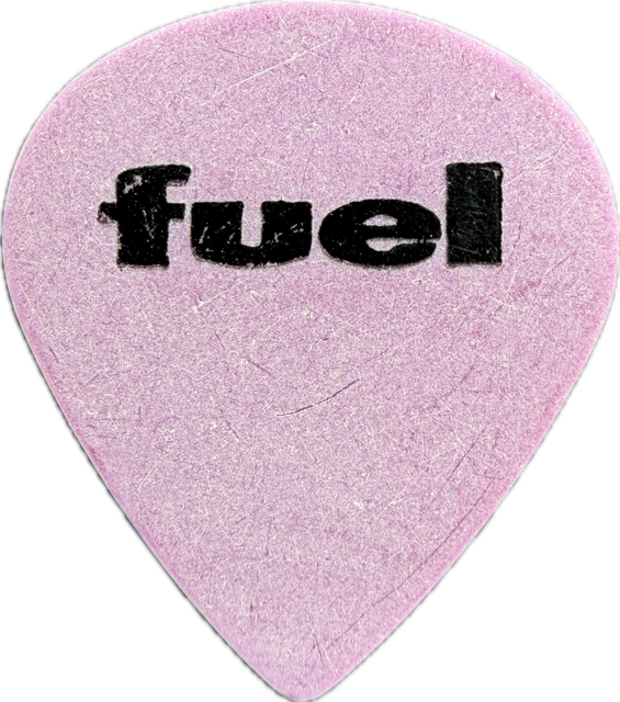 CARL BELL FUEL 2000 SOMETHING LIKE HUMAN TOUR GUITAR PICK