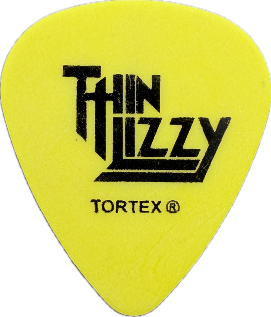 DAMON JOHNSON THIN LIZZY 2011 TOUR GUITAR PICK