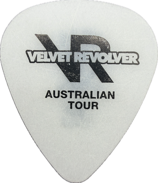 DAVE KUSHNER VELVET REVOLVER 2005 AUSTRALIAN TOUR GUITAR PICK