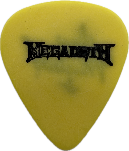 DAVE MUSTAINE MEGADETH 1994 YOUTHANASIA TOUR GUITAR PICK