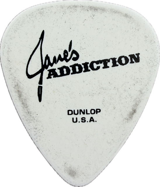 DAVE NAVARRO JANES ADDICTION 2009 US TOUR GUITAR PICK