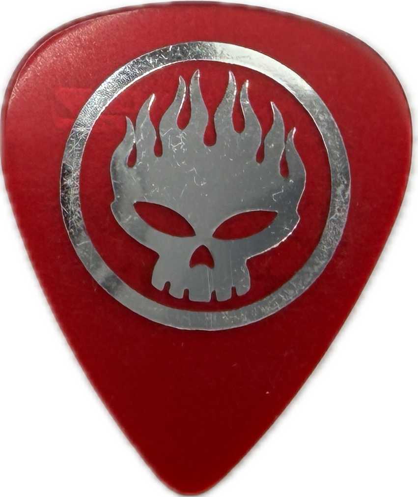DEXTER HOLLAND THE OFFSPRING 2001 CONSPIRACY OF ONE TOUR GUITAR PICK