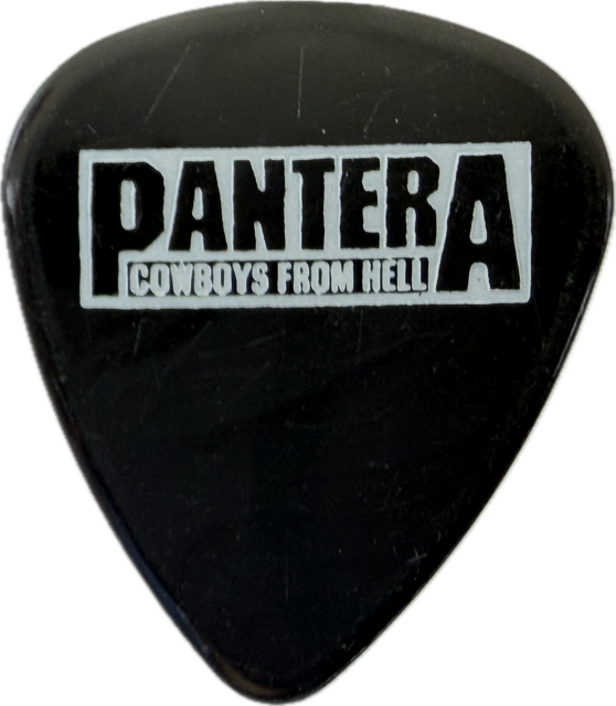 DIMEBAG DIAMOND DARRELL PANTERA COWBOYS FROM HELL GUITAR PICK