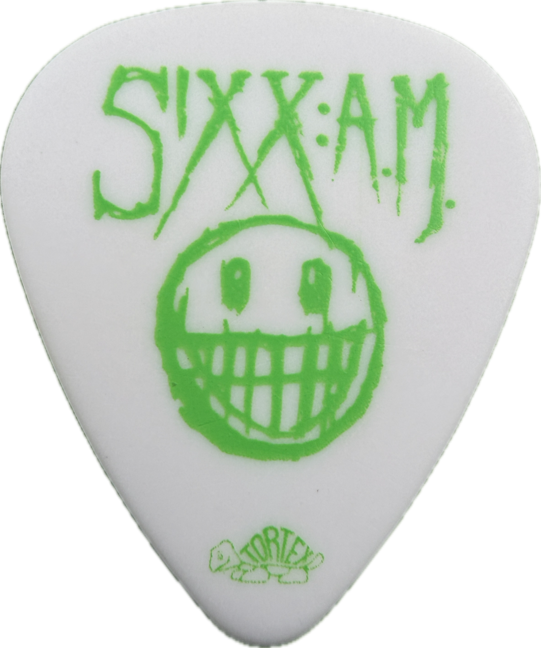 DJ ASHBA SIXX:A.M. TOUR GUITAR PICK FRONT