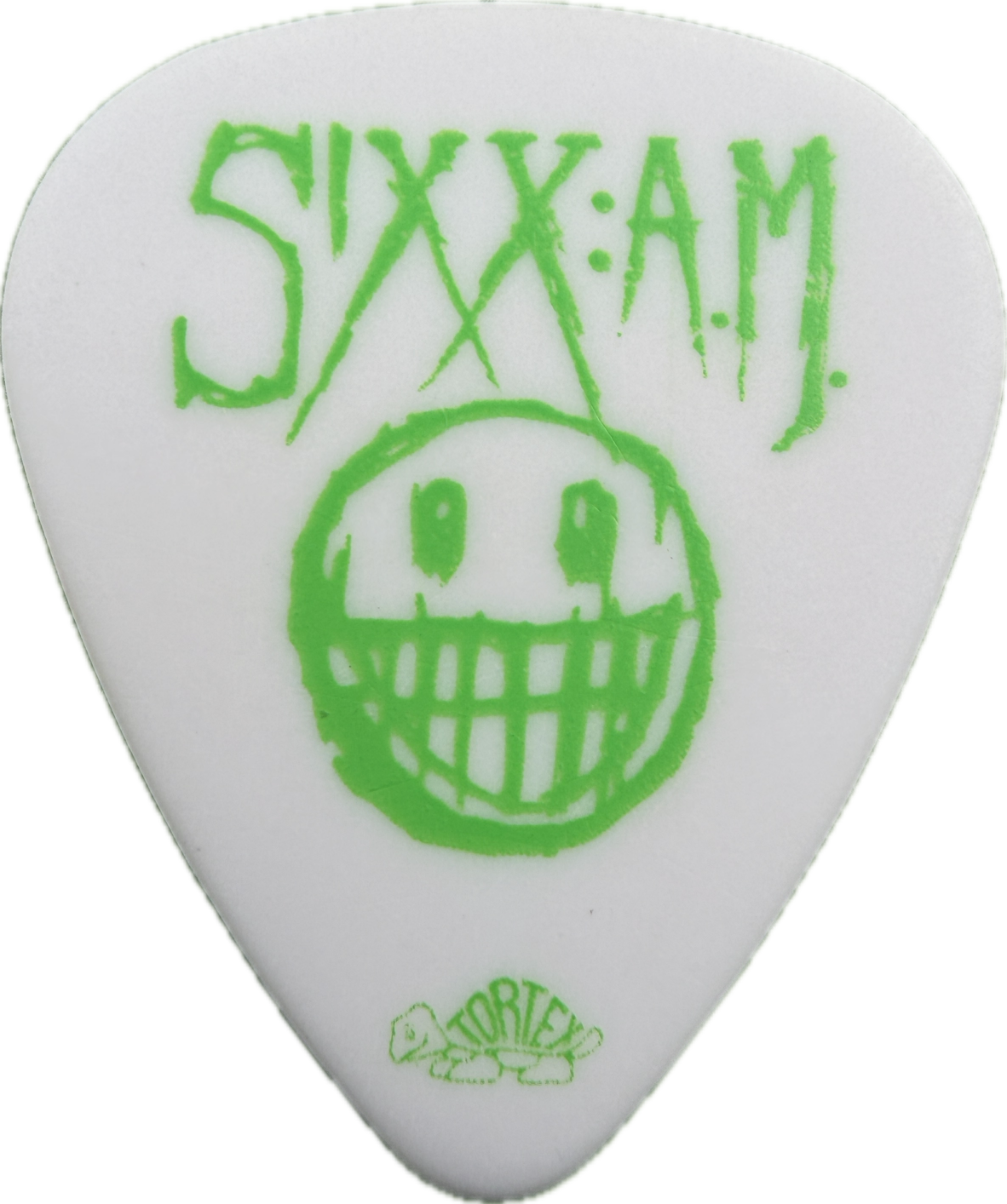 DJ ASHBA SIXX:A.M. TOUR GUITAR PICK FRONT