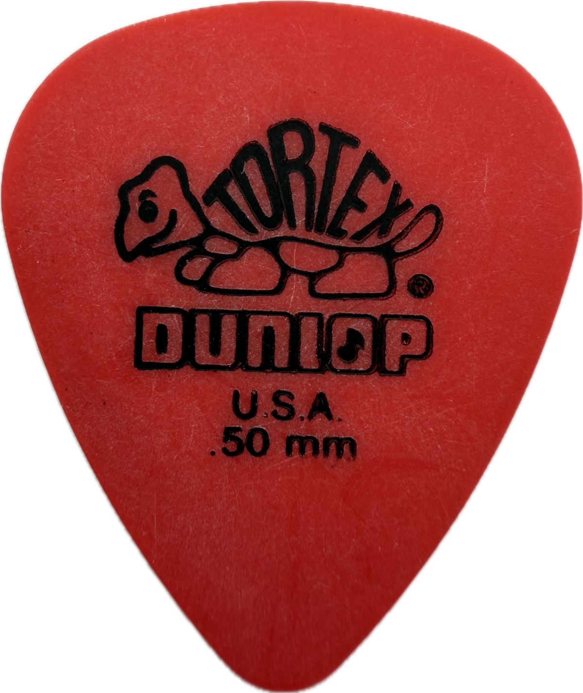 DUNLOP TORTEX STANDARD .50MM RED GUITAR PICK