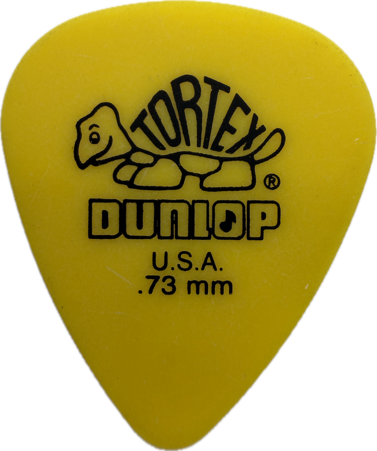 DUNLOP TORTEX STANDARD YELLOW GUITAR PICK