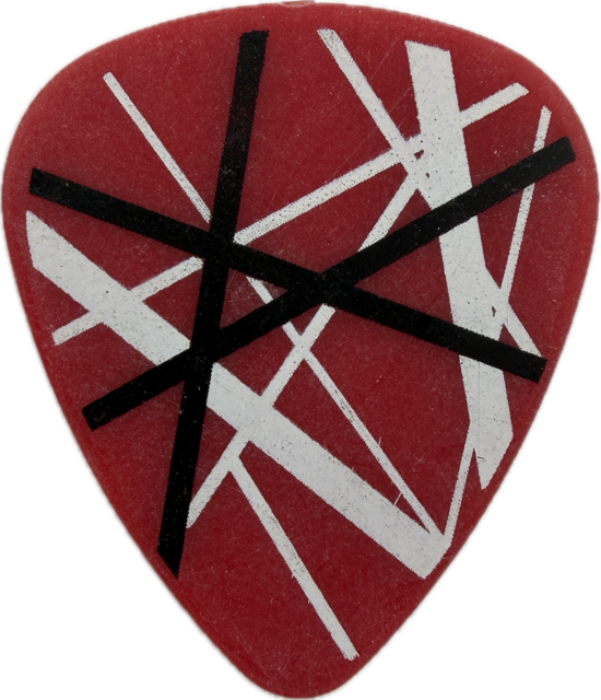 EDDIE VAN HALEN EVH 2004 REUNION TOUR FRANKENSTRAT GUITAR PICK