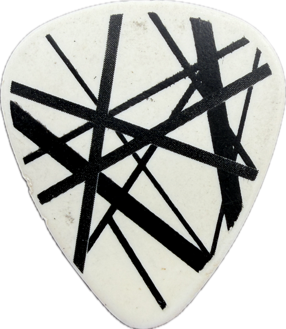 EDDIE VAN HALEN EVH 2004 REUNION TOUR GUITAR PICK