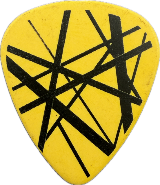 EDDIE VAN HALEN EVH 2004 REUNION TOUR GUITAR PICK