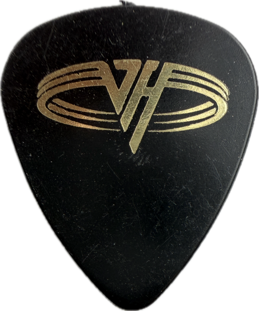EDDIE VAN HALEN EVH 2006 REUNION TOUR GUITAR PICK