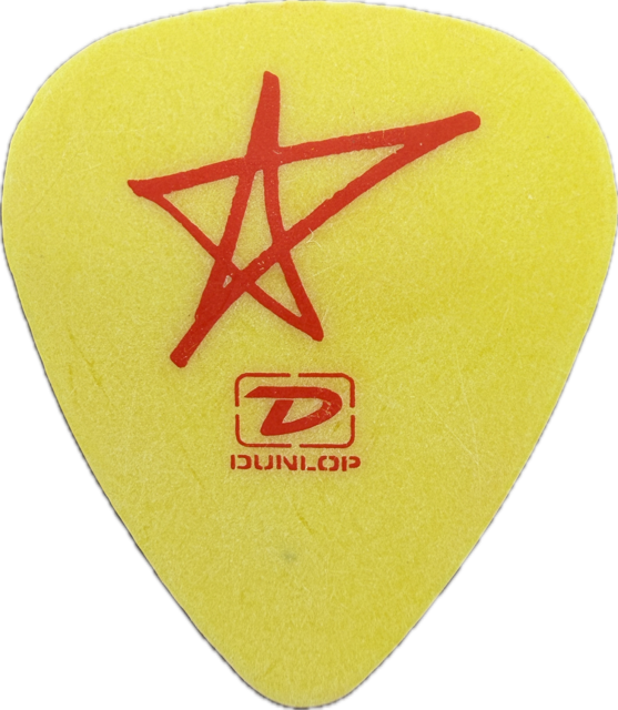 EVAN TAUBENFELD AVRIL LAVIGNE 2004 BONEZ TOUR GUITAR PICK