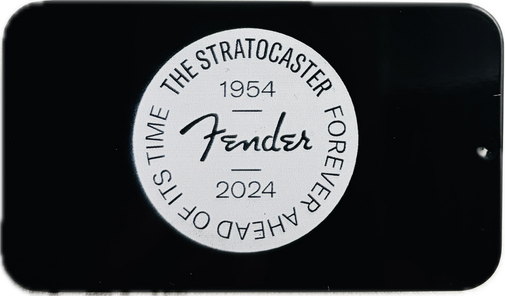 Fender 2024 Stratocaster 70th Anniversary pick tin front