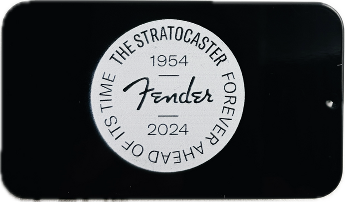 Fender 2024 Stratocaster 70th Anniversary pick tin front