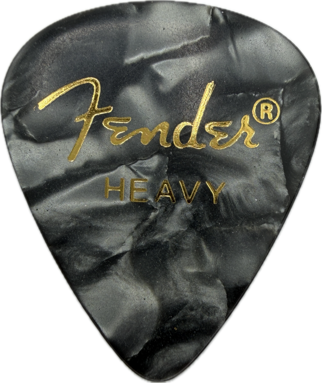FENDER PREMIUM CELLULOID 351 HEAVY GREY GUITAR PICK