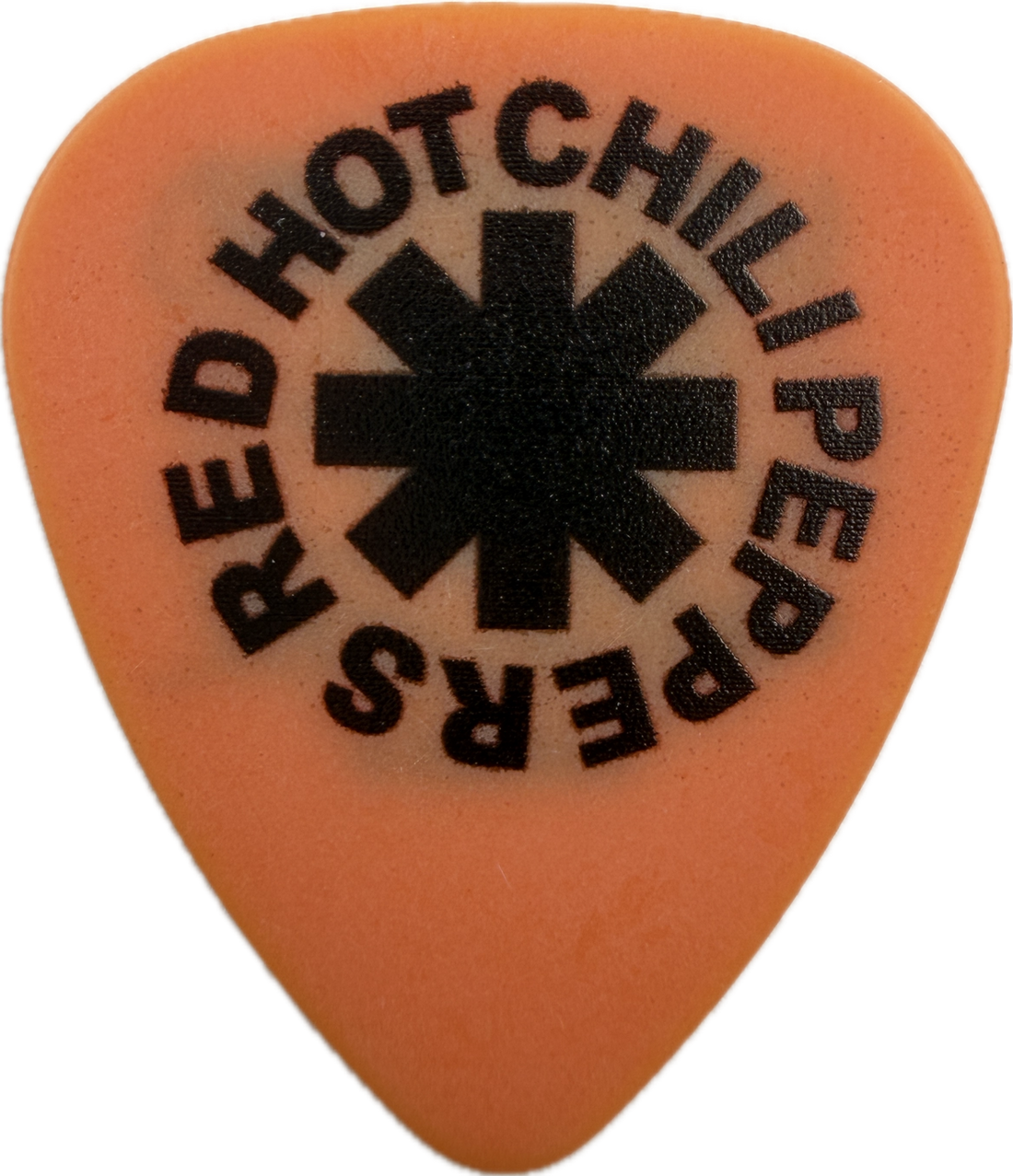 FLEA RED HOT CHILI PEPPERS 2024 UNLIMITED LOVE TOUR LOGO GUITAR PICK FRONT