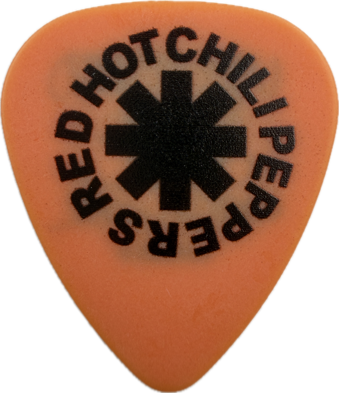 FLEA RED HOT CHILI PEPPERS 2024 UNLIMITED LOVE TOUR LOGO GUITAR PICK FRONT