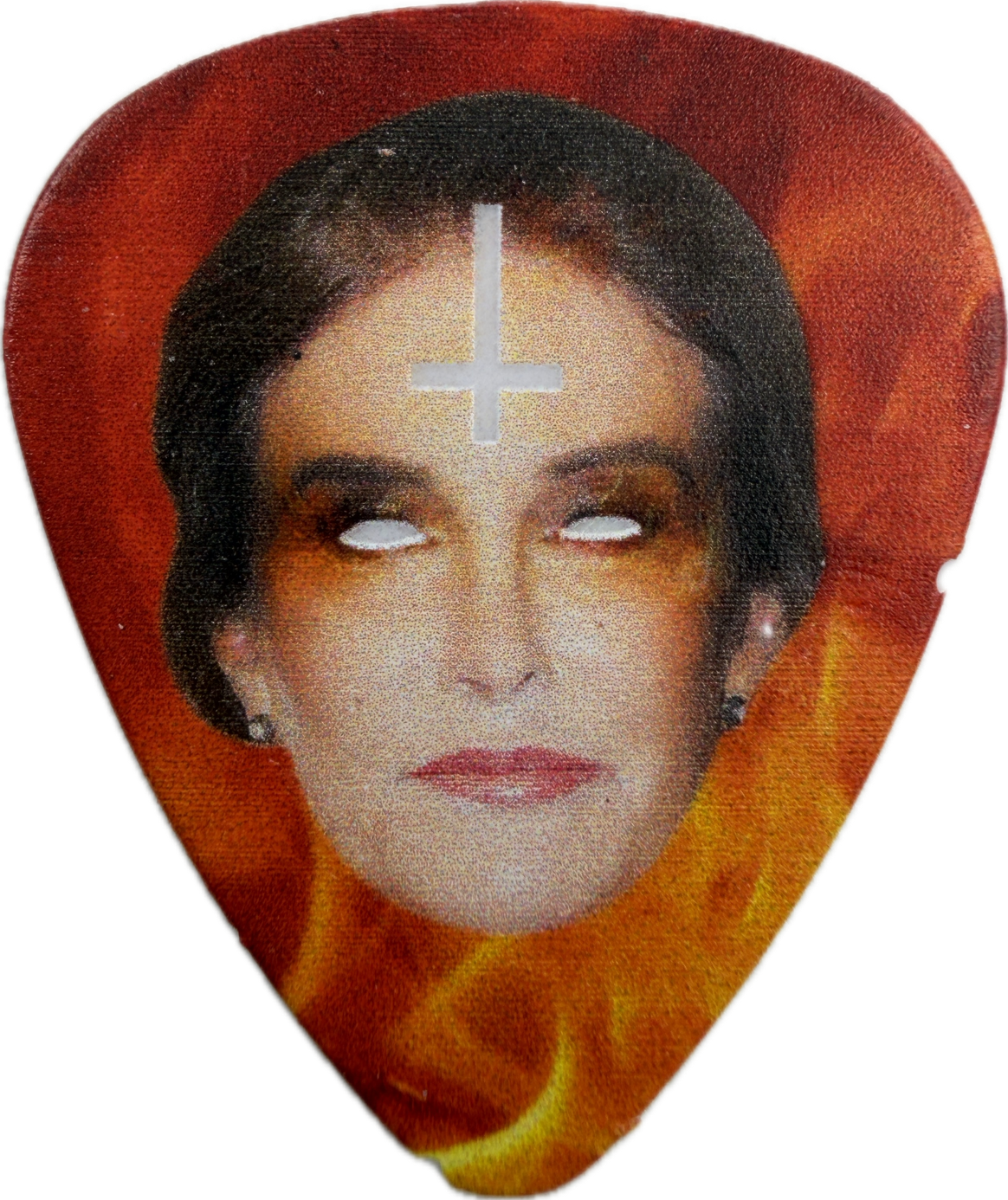GARY HOLT SLAYER KILL THE KARDASHIANS CAITLYN JENNER GUITAR PICK FRONT