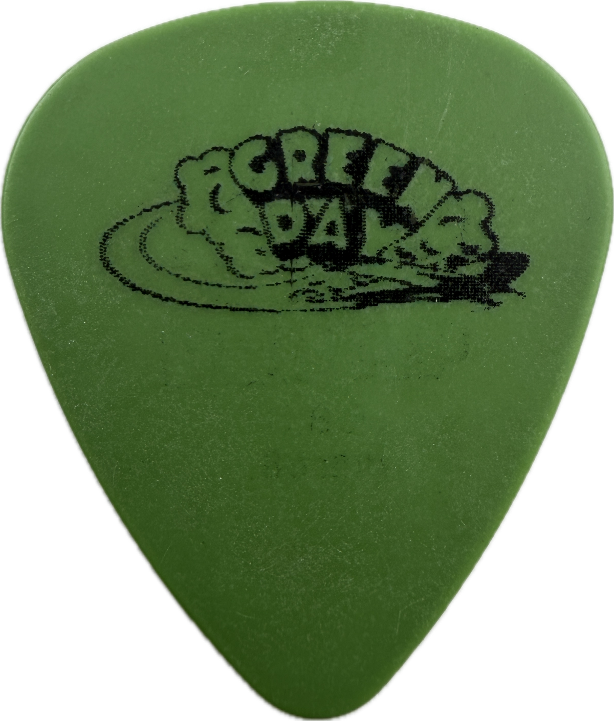 Green Day 1994 Dookie Tour Musik Musik guitar pick front