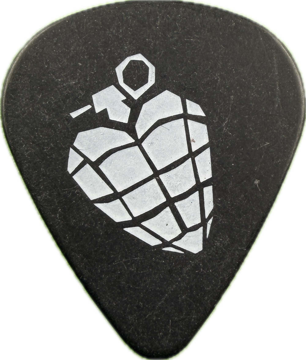 GREEN DAY 2024 SAVIORS TOUR AMERICAN IDIOT GUITAR PICK FRONT