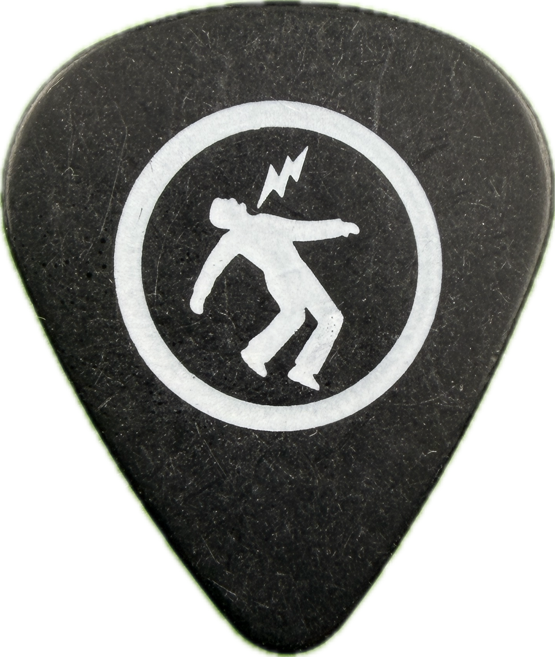 GREEN DAY 2024 SAVIORS TOUR WARNING GUITAR PICK FRONT