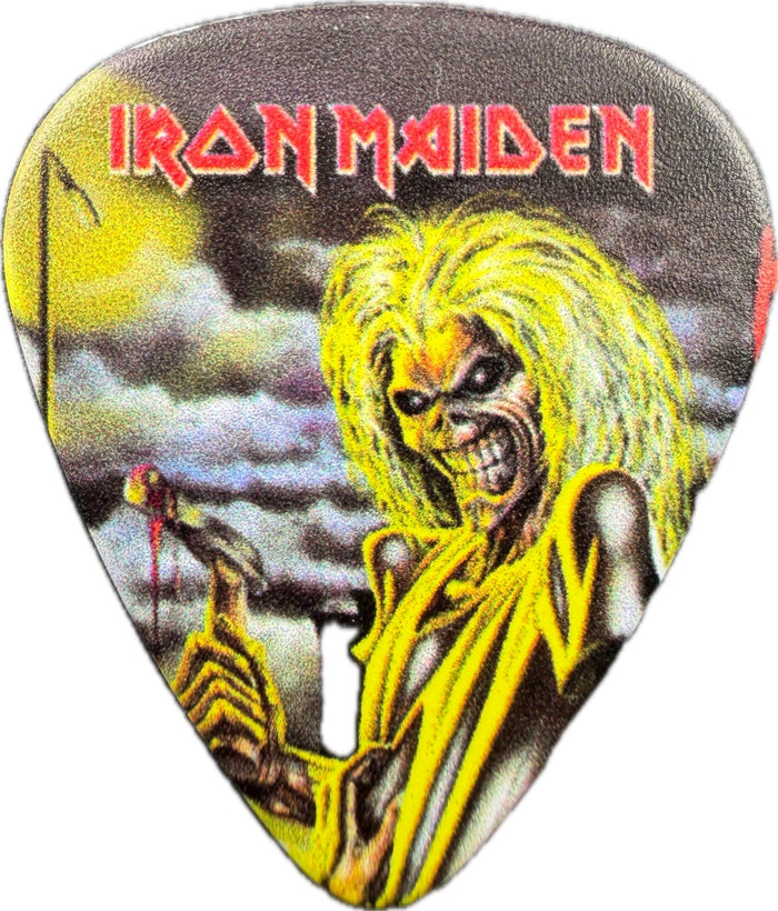 Iron Maiden Killers Eddie guitar pick front