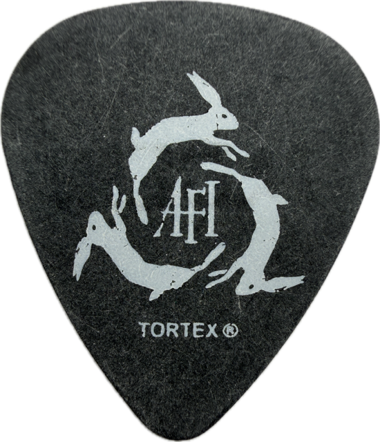 JADE PUGET A FIRE INSIDE AFI 2003 SING THE SORROW TOUR GUITAR PICK