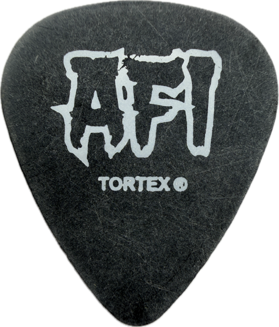 JADE PUGET AFI 2003 SING THE SORROW TOUR GUITAR PICK