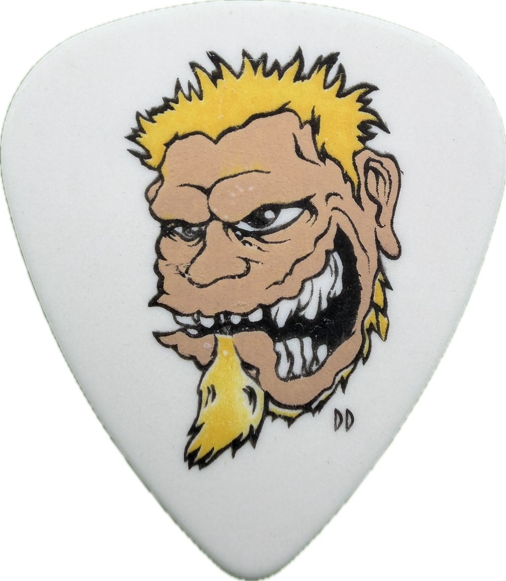James Hetfield Metallica 2004 St. Anger Tour Portrait guitar pick front