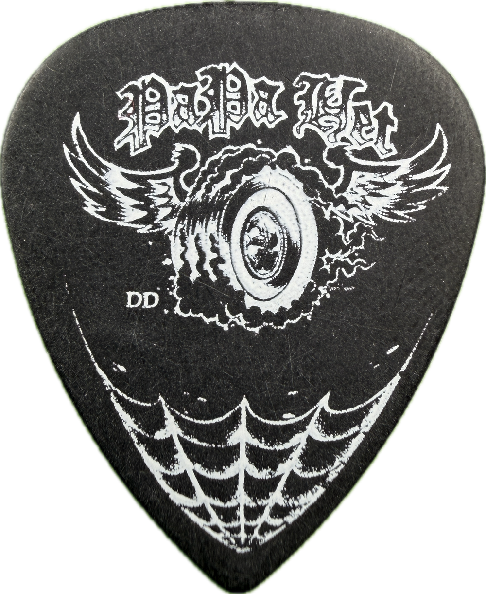 James Hetfield Metallica 2010 Us Tour Papa Het guitar pick front