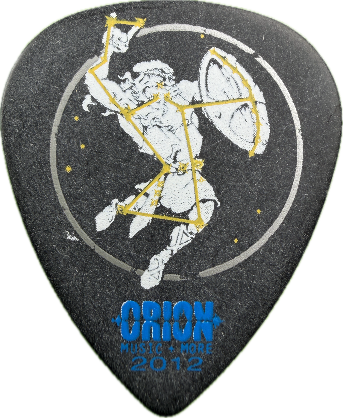 James Hetfield Metallica 2012 Orion Festival Tour guitar pick front