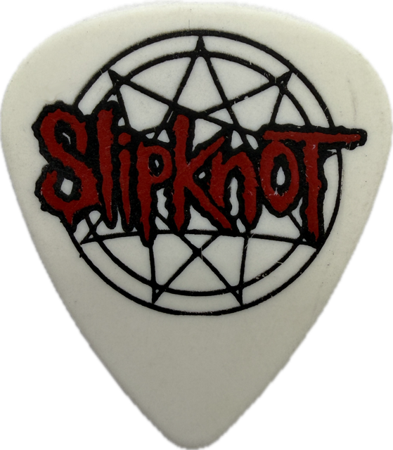 JAMES ROOT SLIPKNOT 2004 SUBLIMINAL VERSES TOUR NUMBER 4 GUITAR PICK