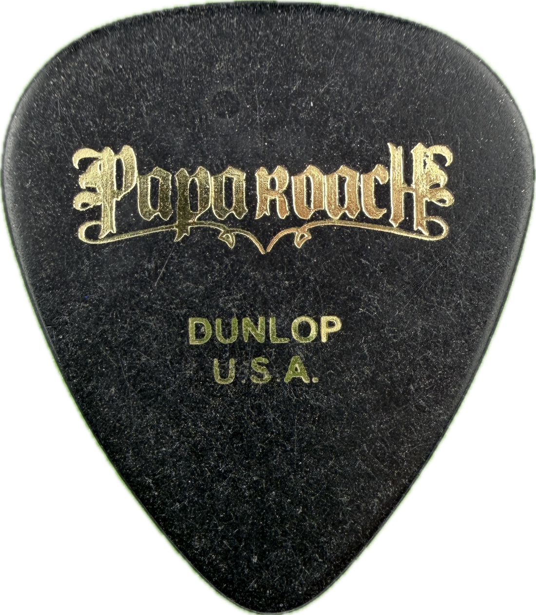 Jerry Horton Papa Roach 2006 Zippo Hot Tour Guitar Pick front