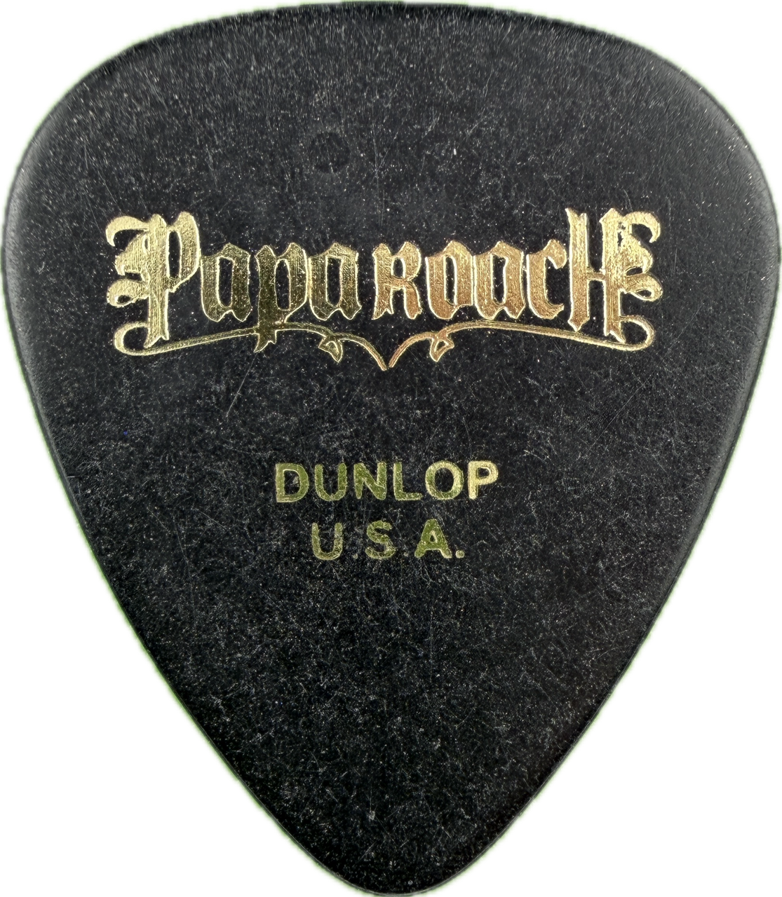 Jerry Horton Papa Roach 2006 Zippo Hot Tour Guitar Pick front